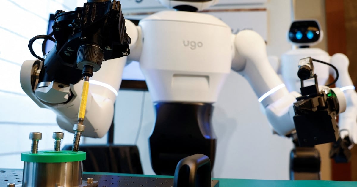Cuando el robot te indica la guardia y te levanta la bandeja: la prueba que Japón hizo en un hospital