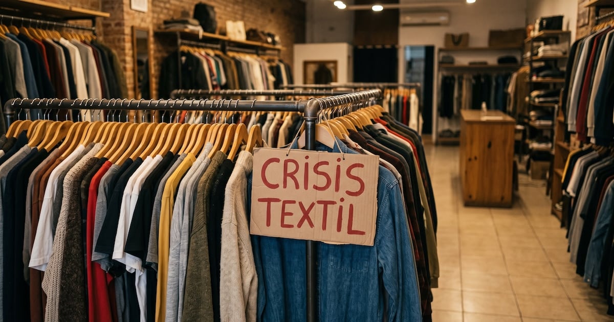 La industria textil atraviesa su peor momento en décadas: producción en mínimos históricos y miles de puestos de trabajo evaporados