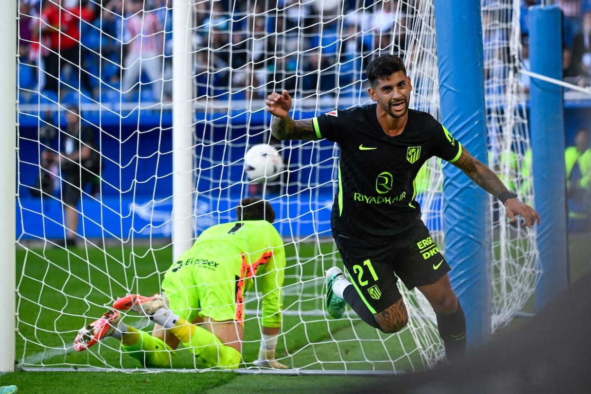 Cuti Romero apareció cuando Atlético más lo necesitaba y le dio un triunfo a lo Simeone