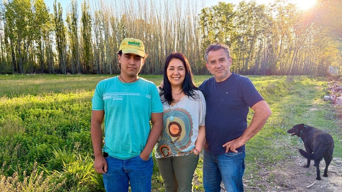 La chacra que sostiene a una familia y la familia que sostiene a la chacra
