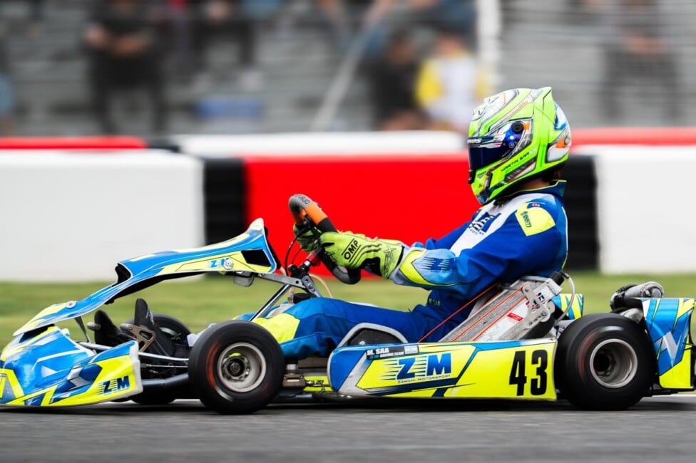 El Rayito llegó a la final y se quedó con las ganas: Saa cerró 31° en el Mundial de Karting de Viterbo