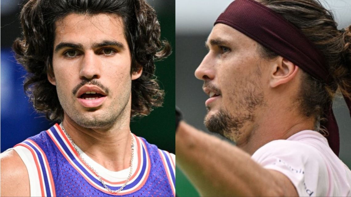 Zizou Bergs le arruinó la vuelta a Carlitos y Zverev se quedó con el trono del tenis