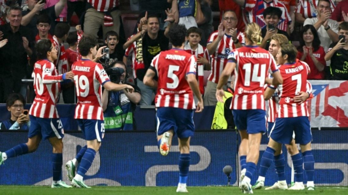 El Atleti de Simeone se sacó la espina en el Metropolitano: 2-0 al United y primeros tres puntos en la Champions