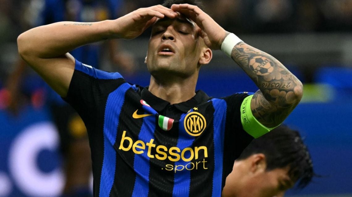 El Toro se queda sin nafta: Lautaro parados tres semanas y el Inter empieza a sofreñarla