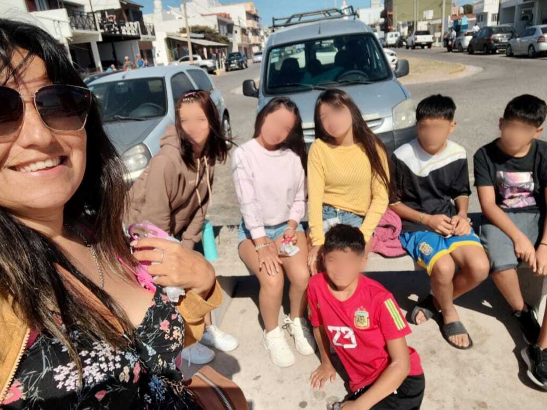 María Laura los vio primero como maestra, después como madre: hoy es mamá de siete