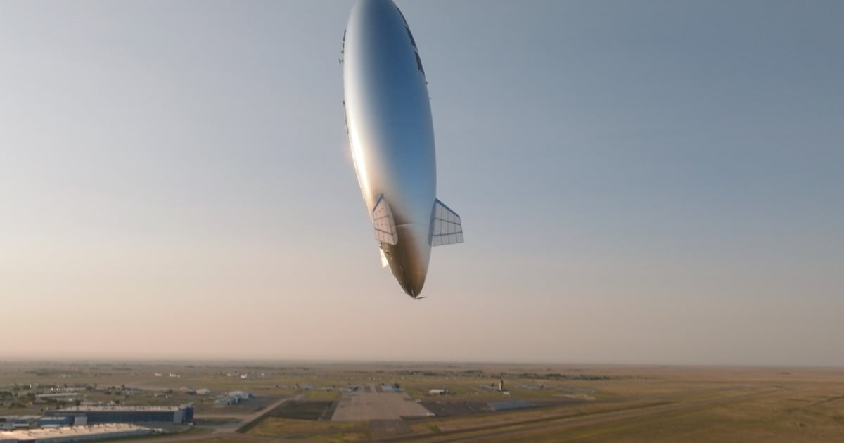 A 17 kilómetros de altura y con helio: el dirigible que hizo de torre celular sobre Japón