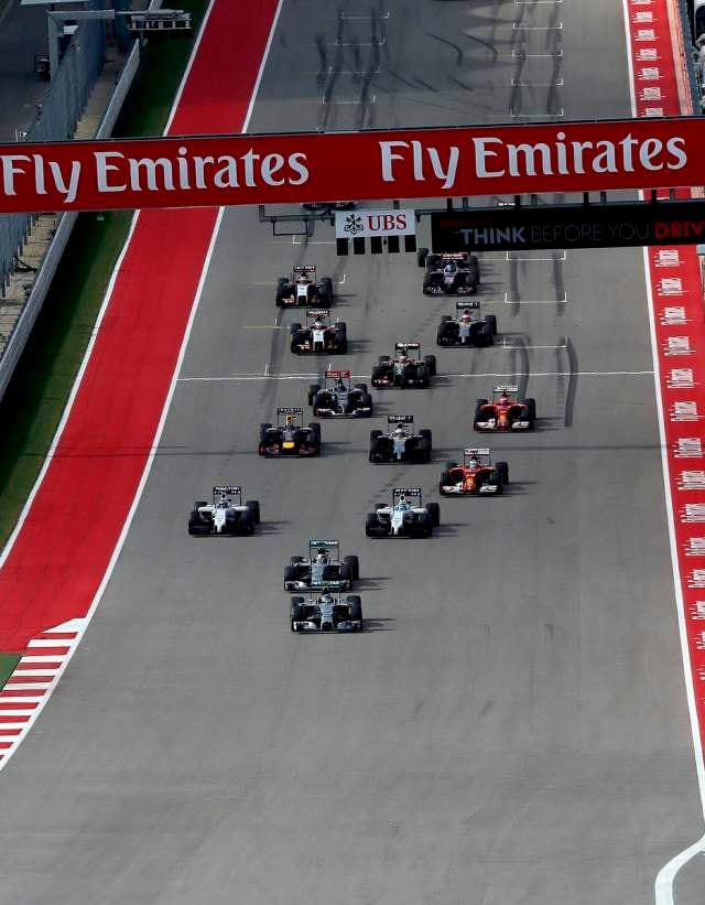 Austin fue rojo para Verstappen y unaMBOL para Colapinto