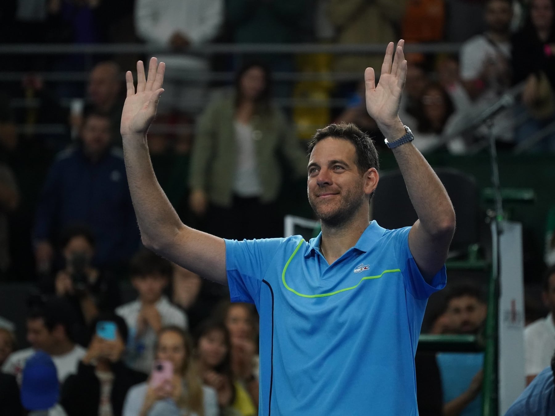 Del Potro vuelve a sonar fuerte en el Salon de la Fama