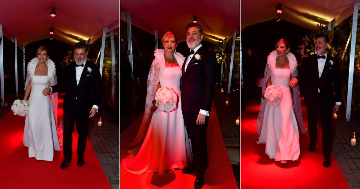 Andrea Ghidone y Pablo Otero celebraron su boda con tango, emoción y una canción de regalo