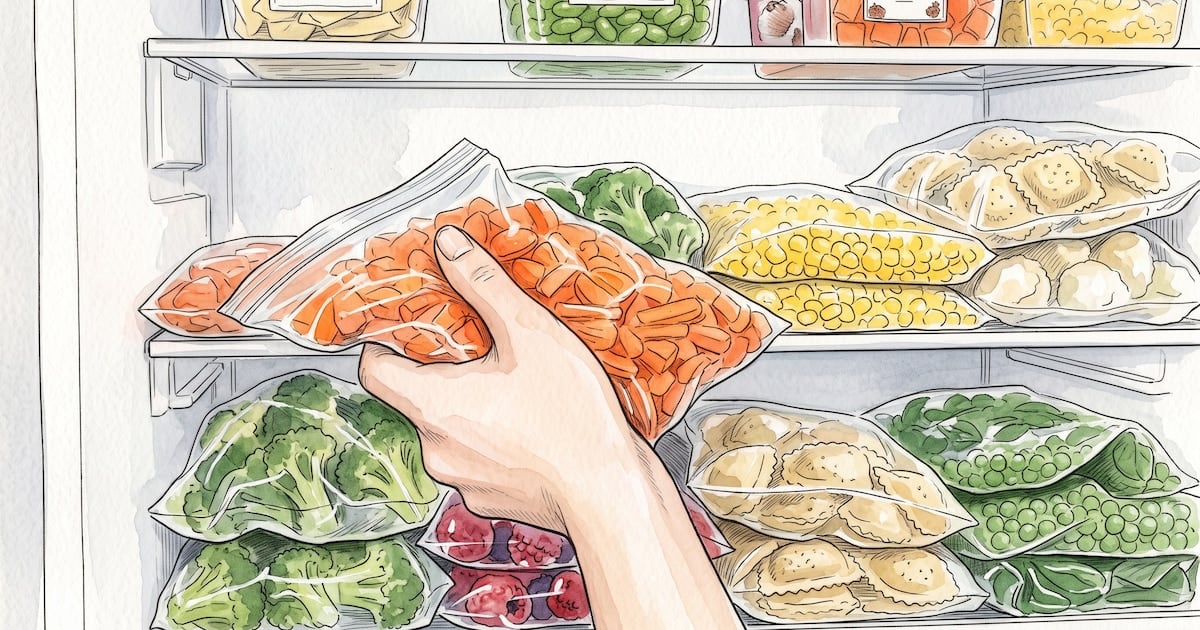 La comida que quedó a medias: por qué volver al freezer no siempre es seguro